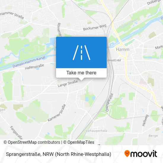 Карта Sprangerstraße