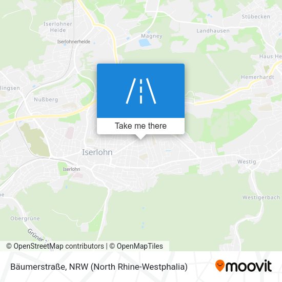 Bäumerstraße map