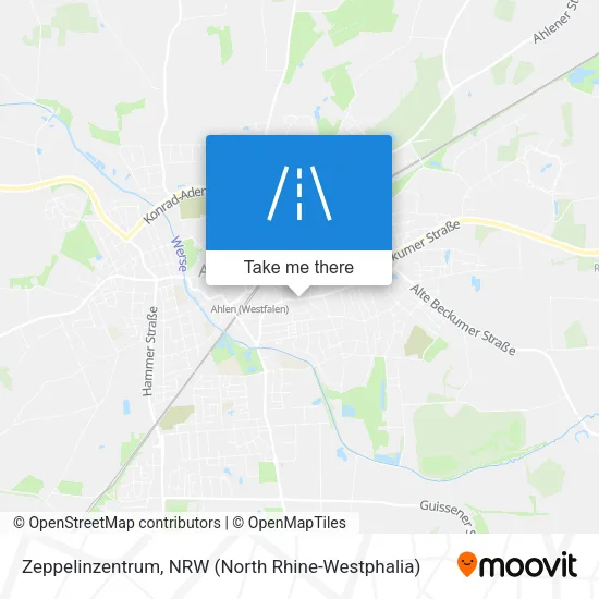 Карта Zeppelinzentrum
