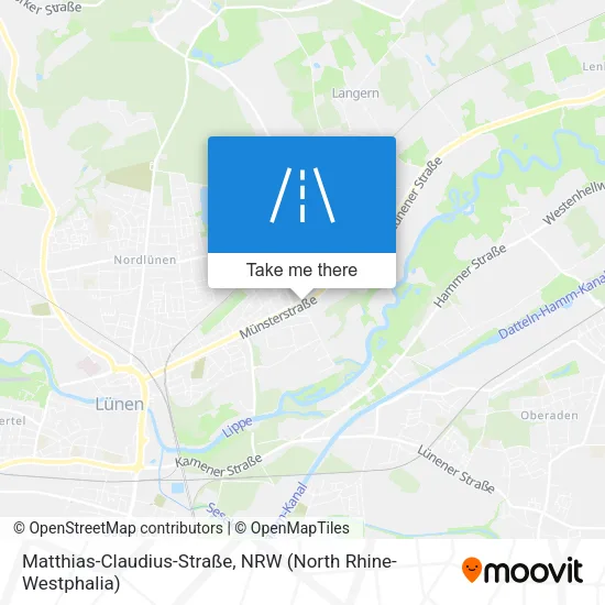 Карта Matthias-Claudius-Straße
