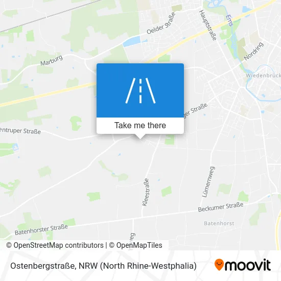 Ostenbergstraße map