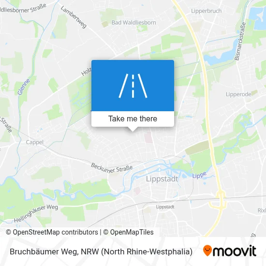 Bruchbäumer Weg map