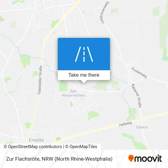 Карта Zur Flachsröte