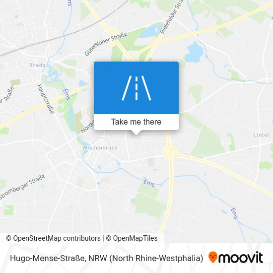 Карта Hugo-Mense-Straße