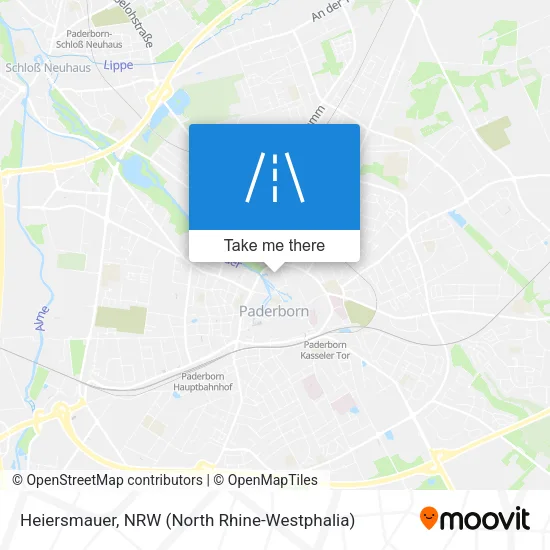 Карта Heiersmauer