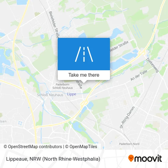 Карта Lippeaue
