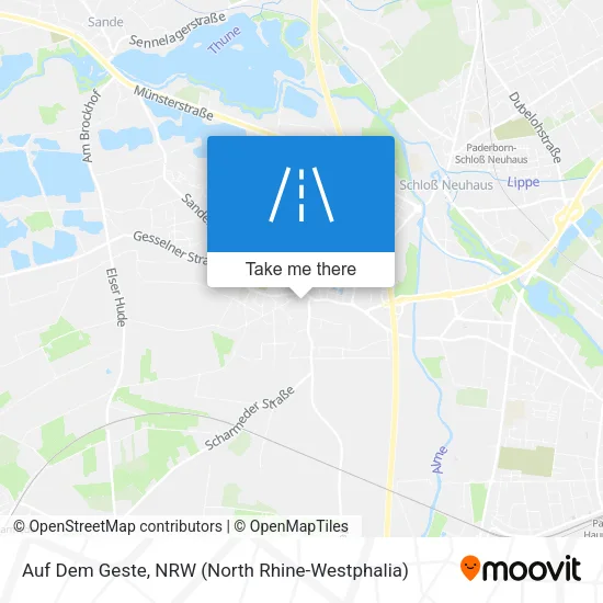 Карта Auf Dem Geste