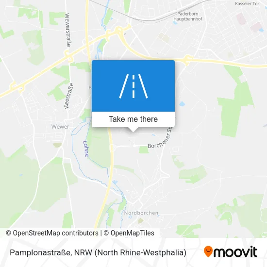 Карта Pamplonastraße