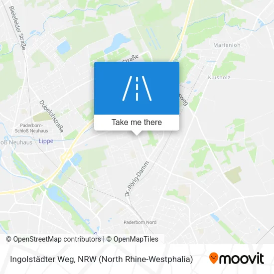 Карта Ingolstädter Weg
