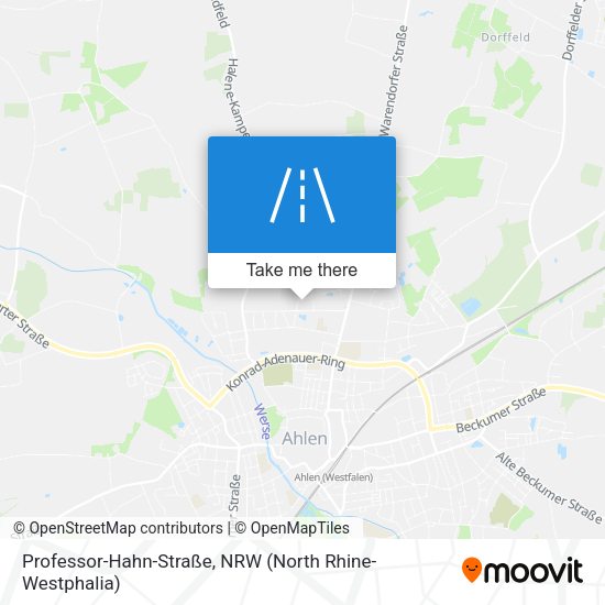 Professor-Hahn-Straße map