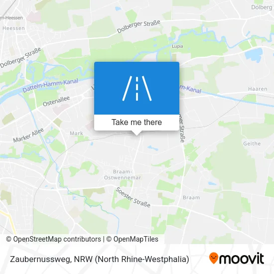 Карта Zaubernussweg