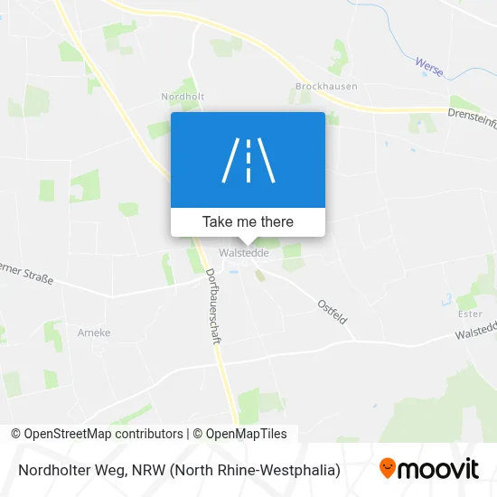 Nordholter Weg map