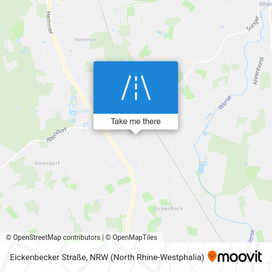 Eickenbecker Straße map