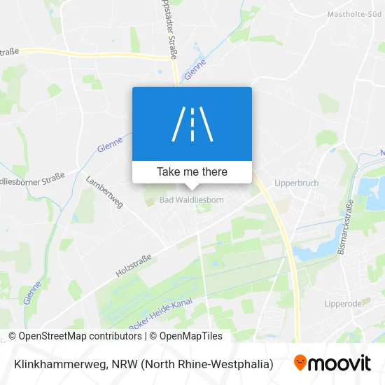 Карта Klinkhammerweg