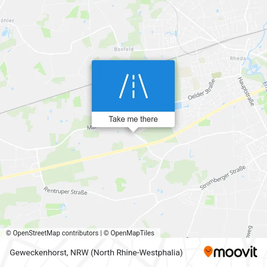 Карта Geweckenhorst