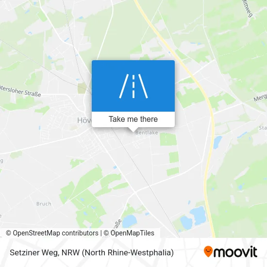 Карта Setziner Weg