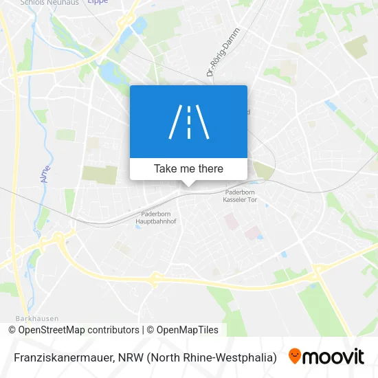 Карта Franziskanermauer