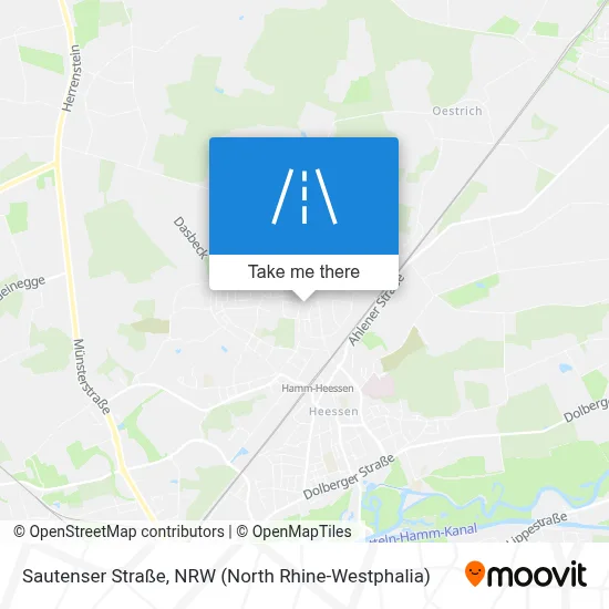 Sautenser Straße map