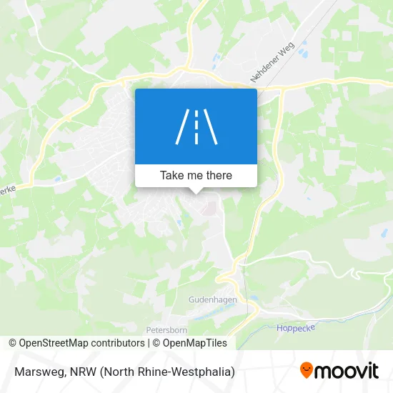 Карта Marsweg