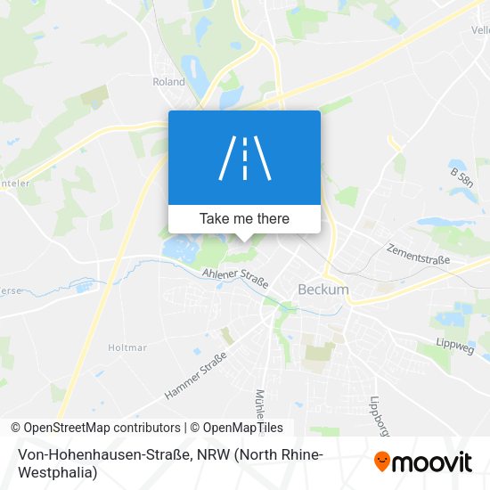 Von-Hohenhausen-Straße map