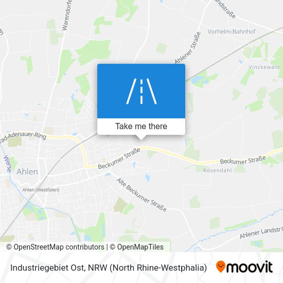 Industriegebiet Ost map
