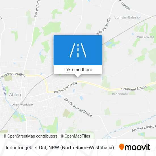 Карта Industriegebiet Ost