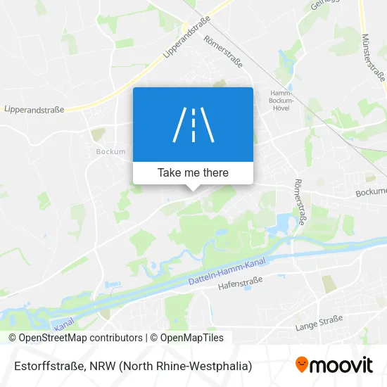 Карта Estorffstraße