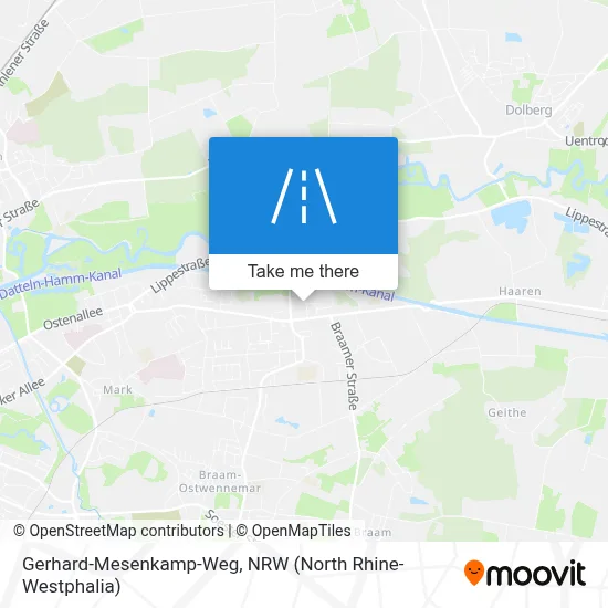 Gerhard-Mesenkamp-Weg map