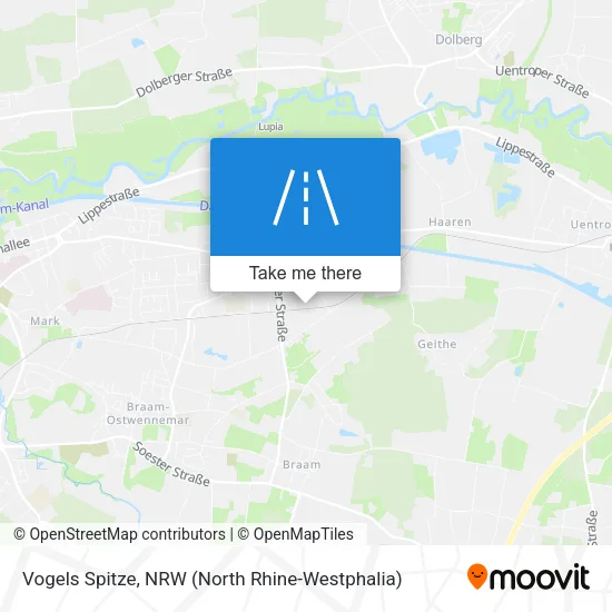 Карта Vogels Spitze