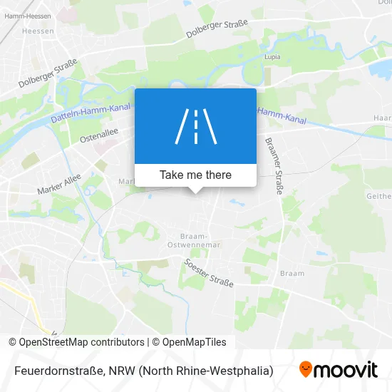 Feuerdornstraße map