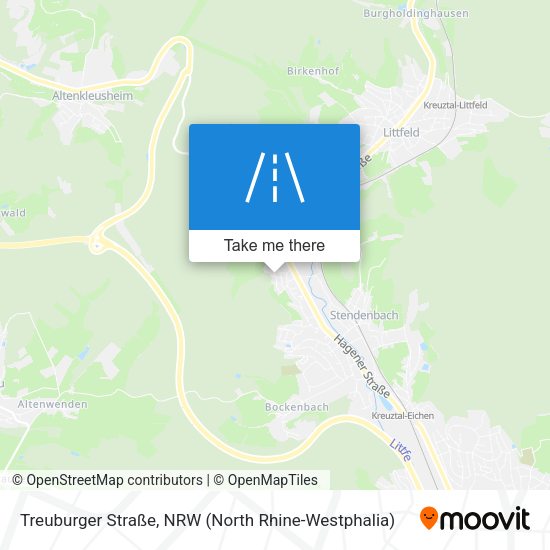 Treuburger Straße map