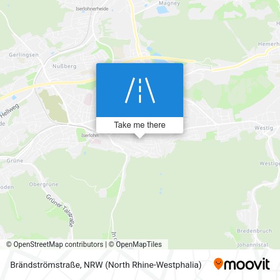 Brändströmstraße map