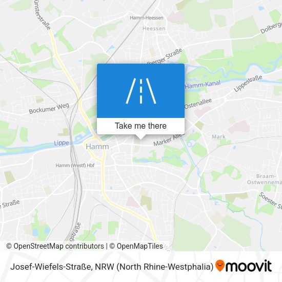Josef-Wiefels-Straße map
