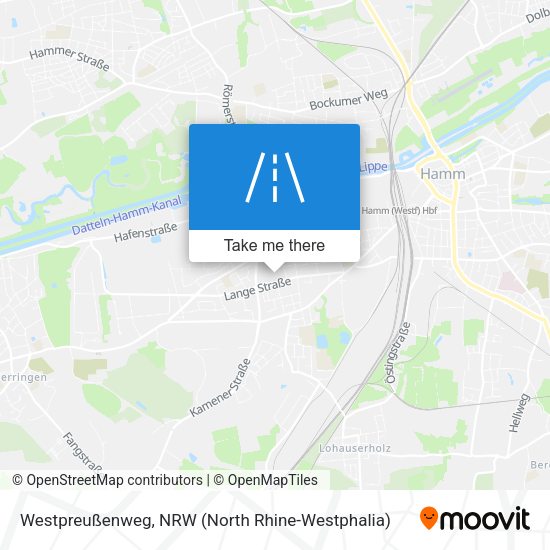 Westpreußenweg map