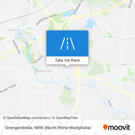 Карта Strengerstraße