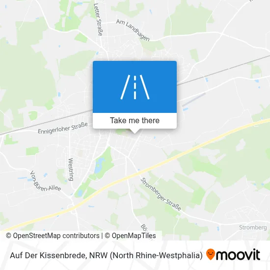 Auf Der Kissenbrede map