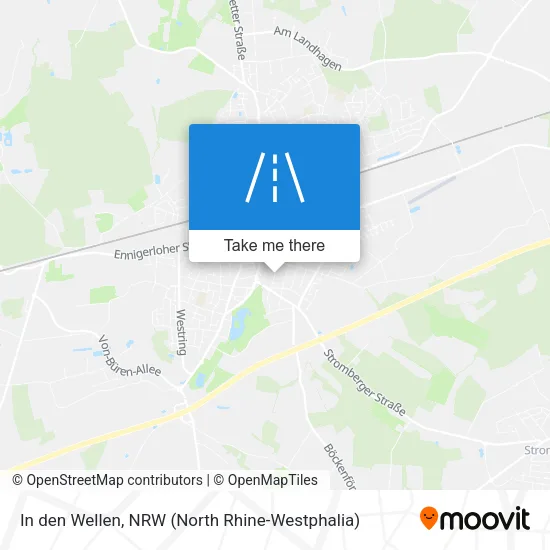 Карта In den Wellen