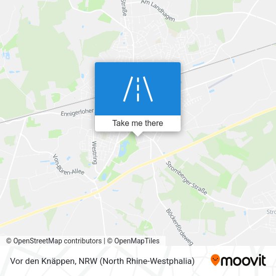 Vor den Knäppen map