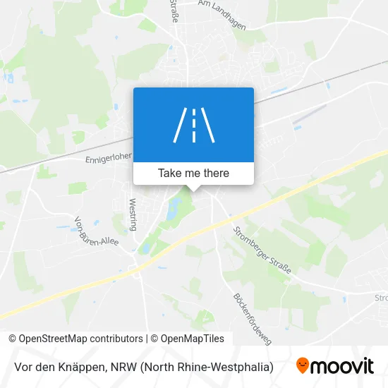 Карта Vor den Knäppen