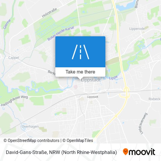 David-Gans-Straße map