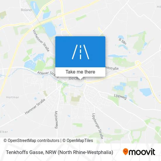 Карта Tenkhoffs Gasse