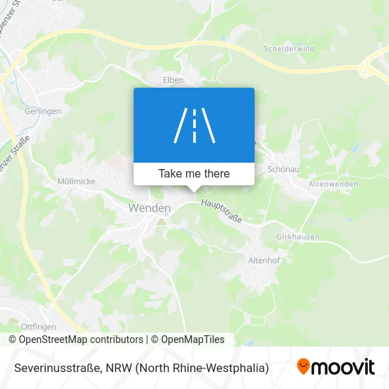 Severinusstraße map