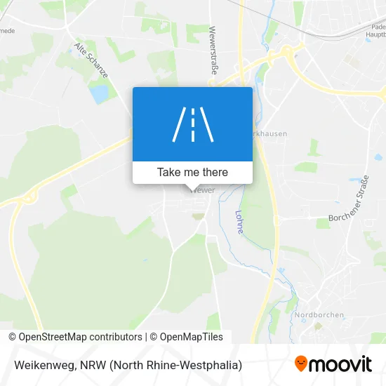 Карта Weikenweg