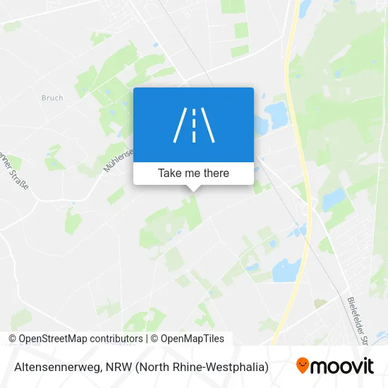 Карта Altensennerweg