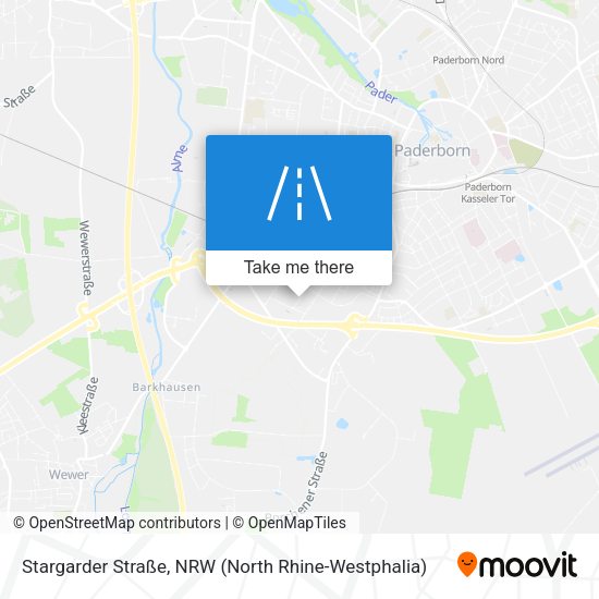 Stargarder Straße map