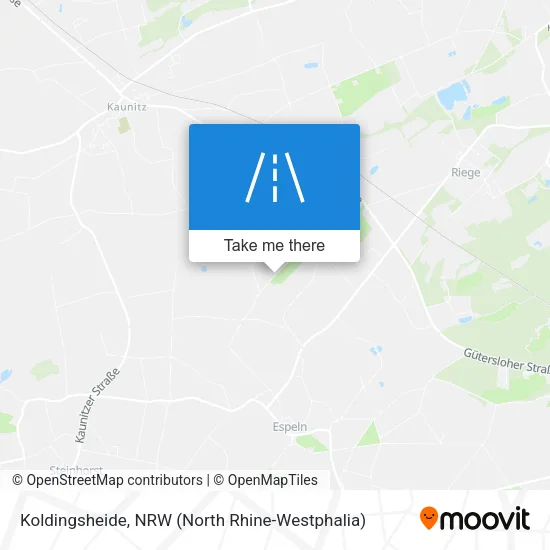 Карта Koldingsheide