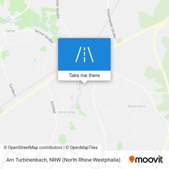 Am Turbinenbach map