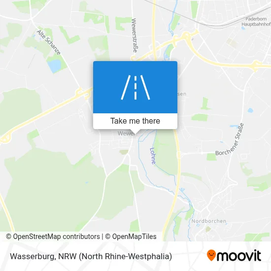 Wasserburg map