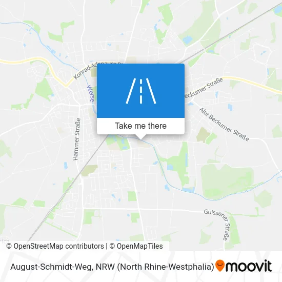 Карта August-Schmidt-Weg