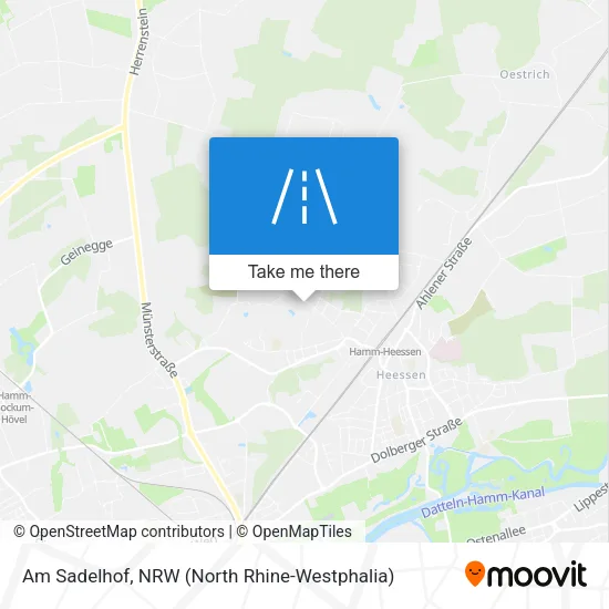 Am Sadelhof map